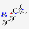 5,7-diethyl-1-{[2'-(1H-tetrazol-5-yl)biphenyl-4-yl]methyl}-3,4-dihydro-1,6-naphthyridin-2(1H)-one