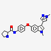 (2s)-N-[4-[1-Methyl-3-(1-Methylpyrazol-4-Yl)indol-5-Yl]oxyphenyl]pyrrolidine-2-Carboxamide