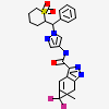 (4as,5ar)-N-{1-[(R)-[(2r)-1,1-Dioxidotetrahydro-2h-Thiopyran-2-Yl](Phenyl)methyl]-1h-Pyrazol-4-Yl}-5,5-Difluoro-5a-Methyl-1,4,4a,5,5a,6-Hexahydrocyclopropa[f]indazole-3-Carboxamide