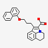 1-[3-(naphthalen-1-yloxy)propyl]-5,6-dihydro-4H-pyrrolo[3,2,1-ij]quinoline-2-carboxylic acid