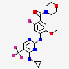 (4-{[4-(Cyclopropylamino)-5-(Trifluoromethyl)pyrimidin-2-Yl]amino}-2-Fluoro-5-Methoxyphenyl)(Morpholin-4-Yl)methanone