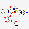 (3R,3aS,4R,6aR)-4-[2-(methylamino)-2-oxoethoxy]hexahydrofuro[2,3-b]furan-3-yl {(2S,3R)-3-hydroxy-4-[{[(2Z)-2-(methylimino)-2,3-dihydro-1,3-benzoxazol-6-yl]sulfonyl}(2-methylpropyl)amino]-1-phenylbutan-2-yl}carbamate