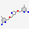 6-((((3S, 5R)-5-(((6-amino-4-methylpyridin-2-yl)methoxy)methyl)pyrrolidin-3-yl)oxy)methyl)-4-methylpyridin-2-amine