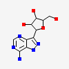 (1S)-1-(7-amino-1H-pyrazolo[4,3-d]pyrimidin-3-yl)-1,4-anhydro-D-ribitol