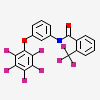 N-[3-(pentafluorophenoxy)phenyl]-2-(trifluoromethyl)benzamide