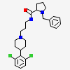1-benzyl-N-{3-[4-(2,6-dichlorophenyl)piperidin-1-yl]propyl}-D-prolinamide