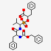 O-((((n-phenyl-methoxy-carbonyl)-phenyl Alanyl-carbonyl)amino)-isobutyl)hydroxy Phosphinyl)-3-phenylacetic Acid