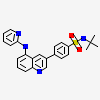 N-(tert-butyl)-4-[5-(pyridin-2-ylamino)quinolin-3-yl]benzenesulfonamide