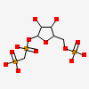 1-O-[(R)-hydroxy(phosphonomethyl)phosphoryl]-5-O-phosphono-alpha-D-ribofuranose