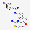 N-{3-[(4aS,7aS)-2-amino-4a,5-dihydro-4H-furo[3,4-d][1,3]thiazin-7a(7H)-yl]-4-fluorophenyl}-5-fluoropyridine-2-carboxamide
