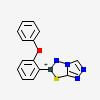 6-(2-phenoxyphenyl)[1,2,4]triazolo[3,4-b][1,3,4]thiadiazole