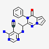 4-azanyl-6-[[(1~{S})-1-(4-oxidanylidene-3-phenyl-pyrrolo[2,1-f][1,2,4]triazin-2-yl)ethyl]amino]pyrimidine-5-carbonitrile
