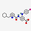 4-{[6-(cyclohexylmethyl)pyridine-2-carbonyl]amino}-3-[(4-fluorophenyl)amino]benzoic acid