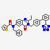 N-benzyl-N-(2-ethyl-4-oxo-3-{[2'-(2H-tetrazol-5-yl)[1,1'-biphenyl]-4-yl]methyl}-3,4-dihydroquinazolin-6-yl)thiophene-2-carboxamide