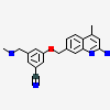 3-[(2-amino-4-methylquinolin-7-yl)methoxy]-5-[(methylamino)methyl]benzonitrile