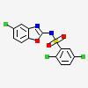 2,5-DICHLORO-N-(5-CHLORO-1,3-BENZOXAZOL-2-YL)BENZENESULFONAMIDE
