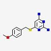 6-[(4-methoxybenzyl)sulfanyl]pyrimidine-2,4-diamine