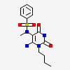 N-(6-AMINO-1-BUTYL-2,4-DIOXO-1,2,3,4-TETRAHYDROPYRIMIDIN-5-YL)-N-METHYL-BENZENESULFONAMIDE