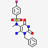N-(6-amino-1-benzyl-2,4-dioxo-1,2,3,4-tetrahydropyrimidin-5-yl)-4-fluoro-N-methylbenzenesulfonamide