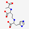 (2~{S})-4-[[(2~{R})-3-(1~{H}-imidazol-4-yl)-1-oxidanyl-1-oxidanylidene-propan-2-yl]amino]-2-[[(2~{S})-1-oxidanyl-1-oxidanylidene-propan-2-yl]amino]butanoic acid
