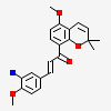 E-3-(3-azanyl-4-methoxy-phenyl)-1-(5-methoxy-2,2-dimethyl-chromen-8-yl)prop-2-en-1-one