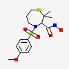 N-HYDROXY-4-[(4-METHOXYLPHENYL)SULFONYL]-2,2-DIMETHYL-HEXAHYDRO-1,4-THIAZEPINE-3(S)-CARBOXAMIDE