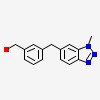 [3-[(3-methylbenzotriazol-5-yl)methyl]phenyl]methanol