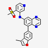 8-(3-methyl-1-benzofuran-5-yl)-~{N}-(4-methylsulfonylpyridin-3-yl)quinoxalin-6-amine