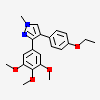 4-(4-ethoxyphenyl)-1-methyl-3-(3,4,5-trimethoxyphenyl)-1H-pyrazole