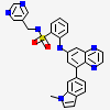 2-[[8-(1-methylindol-6-yl)quinoxalin-6-yl]amino]-~{N}-(pyrimidin-5-ylmethyl)benzenesulfonamide