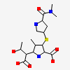(2S,3R,4S)-4-{[(3S,5R)-5-(dimethylcarbamoyl)pyrrolidin-3-yl]sulfanyl}-2-[(2S,3R)-3-hydroxy-1-oxobutan-2-yl]-3-methyl-3,4-dihydro-2H-pyrrole-5-carboxylic acid