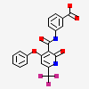 3-{[2-oxo-4-phenoxy-6-(trifluoromethyl)-1,2-dihydropyridine-3-carbonyl]amino}benzoic acid