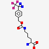 (2S)-2-azanyl-6-[[4-[3-(trifluoromethyl)-1,2-diazirin-3-yl]phenyl]methoxycarbonylamino]hexanoic acid