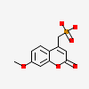 [(7-methoxy-2-oxo-2H-1-benzopyran-4-yl)methyl]phosphonic acid