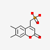 [(6,7-dimethyl-2-oxo-2H-1-benzopyran-4-yl)methyl]phosphonic acid