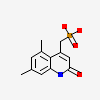 [(5,7-dimethyl-2-oxo-1,2-dihydroquinolin-4-yl)methyl]phosphonic acid