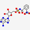 5'-O-[(2-nitrobenzene-1-carbonyl)sulfamoyl]adenosine
