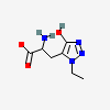 (2~{S})-2-azanyl-3-(3-ethyl-5-oxidanyl-1,2,3-triazol-4-yl)propanoic acid