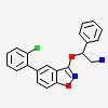 (2~{R})-2-[[5-(2-chlorophenyl)-1,2-benzoxazol-3-yl]oxy]-2-phenyl-ethanamine