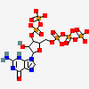 guanosine 5'-(tetrahydrogen triphosphate) 3'-(trihydrogen diphosphate)