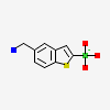 [5-(aminomethyl)-1-benzothiophen-2-yl]-tris(oxidanyl)boranuide