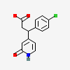 (3~{S})-3-(4-chlorophenyl)-3-(2-oxidanylidene-1~{H}-pyridin-4-yl)propanoic acid