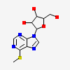 2-HYDROXYMETHYL-5-(6-METHYLSULFANYL-PURIN-9-YL)-TETRAHYDRO-FURAN-3,4-DIOL