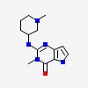 3-methyl-2-[[(3~{R})-1-methylpiperidin-3-yl]amino]-5~{H}-pyrrolo[3,2-d]pyrimidin-4-one