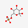 1-deoxy-7-O-phosphono-alpha-D-gluco-hept-2-ulopyranose