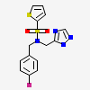 ~{N}-[(4-fluorophenyl)methyl]-~{N}-(1~{H}-1,2,4-triazol-5-ylmethyl)thiophene-2-sulfonamide