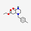 ethyl 2-[(2~{R})-1-[(4-methylphenyl)methyl]-3-oxidanylidene-piperazin-2-yl]ethanoate
