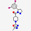 [(5~{S})-5-[3,5-bis(fluoranyl)phenyl]pyrazolidin-1-yl]-[1-(5-methyl-1,3,4-oxadiazol-2-yl)piperidin-4-yl]methanone