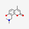 8-[(dimethylamino)methyl]-4-methyl-7-oxidanyl-chromen-2-one
