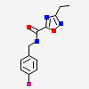 3-ethyl-N-[(4-fluorophenyl)methyl]-1,2,4-oxadiazole-5-carboxamide